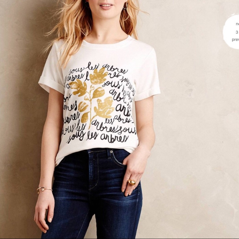 Anthropologie | Linda & Harriet Sweater T-Shirt